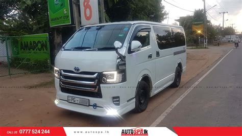 Toyota Hiace KDH 2012 Upgraded To 2018 Model Conversion Upgrade