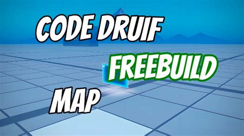 Code Druif Freebuild Map 2625 6338 3945 By Druif Fortnite Creative