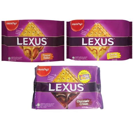 Munchys Lexus Sandwich Calcium Cracker 10 Sachets Shopee Malaysia