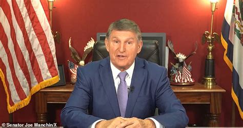 Joe Manchin Wont Seek Re Election In West Virginia Democratic Senator