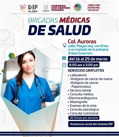 Las Brigadas Médicas de Salud se encontrarán hasta el 25 de marzo en