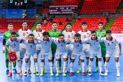 Lịch thi đấu VCK Futsal châu Á 2022 ĐT Việt Nam đối đầu Nhật Bản Hàn Quốc