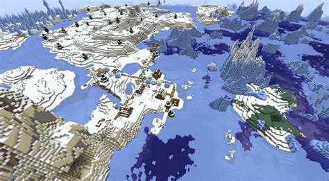 Cool ice biome seed (First post) : r/minecraftseeds