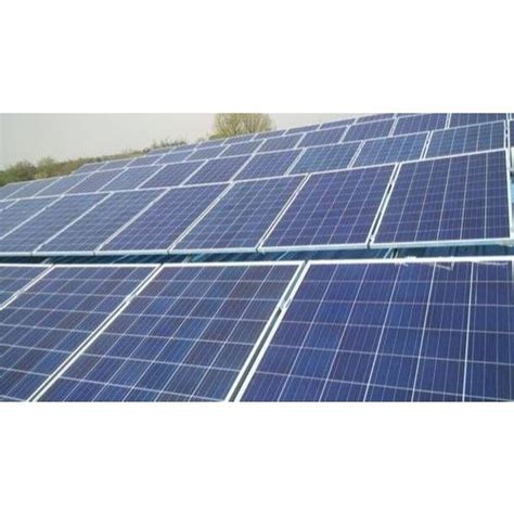 Poly Crystalline Polycrystalline Solar Power Panel 12 V At Rs 21watt