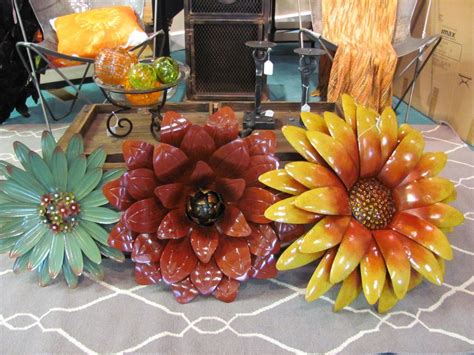 Metal Painted Flowers | Handmade Flowers | Handmade flowers, Flower ...