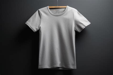 Premium Photo | Dark grey TShirt