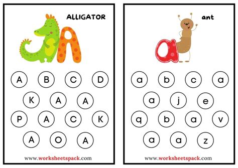 ABC Worksheets for Kindergarten Printables PDF - worksheetspack ...