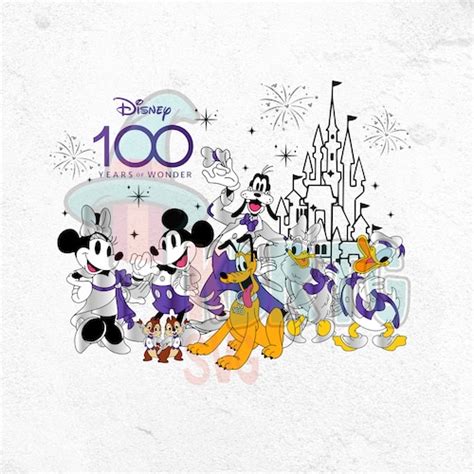 100 Years Of Wonder 2023 PNG D23 Expo Chip Dale 2023 Etsy