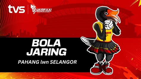 Bola Jaring Pusingan Awal Pahang Lwn Selangor Sukma Sarawak