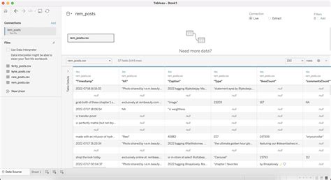 How To Properly Import Csv File Into Tableau Stack Overflow