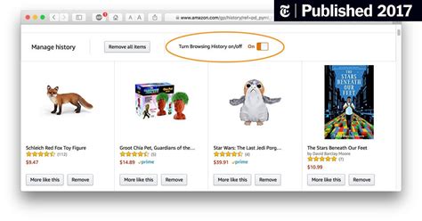 Editing Your History on Amazon - The New York Times