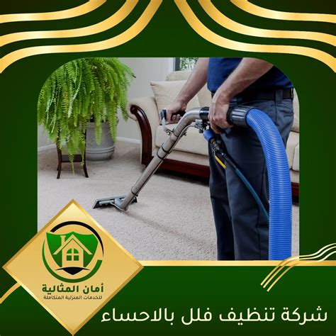 شركة تنظيف فلل بالاحساء 0507183698 اتصل الآن شركة أمان المثالية