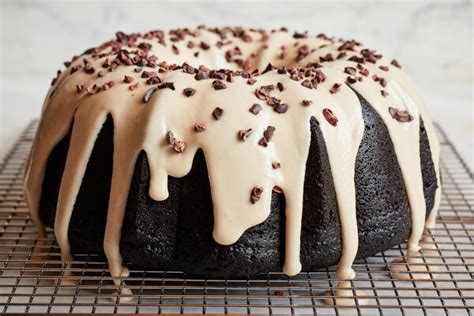 Chocolate Stout Cake With Coffee Glaze Recipe - NYT Cooking