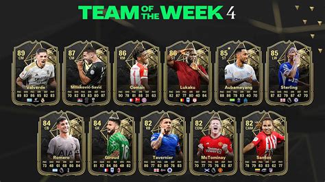 Ea Fc Totw Release And Leaks Team Of The Week Leaked