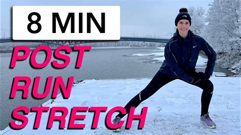 Post Run Stretches For Winter Running Youtube