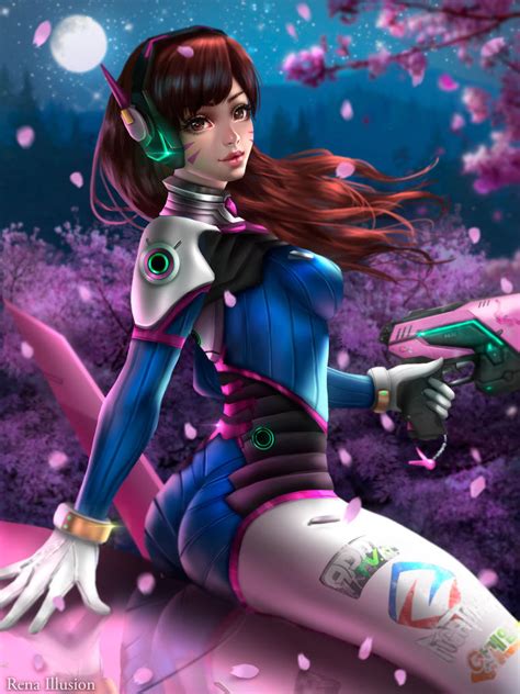 D Va Overwatch By Renaillusion On Deviantart