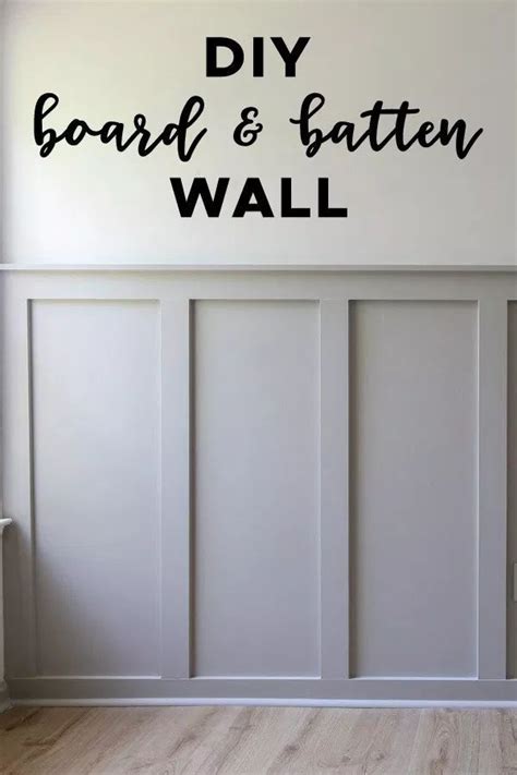 Easy DIY Board And Batten Wall Angela Marie Made 16 Home Accents