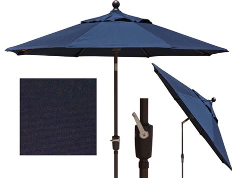 Treasure Garden 75 Market Umbrella With Push Button Tilt