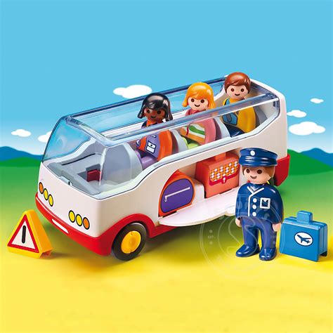 Playmobil 123 Airport Shuttle Bus Squirts Toys And Learning Co