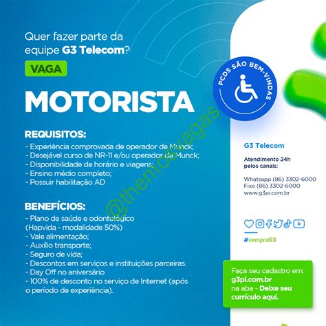 Motorista Teresina Pi Vaga S Themos Vagas Empregos E