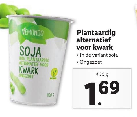 Vemondo Plantaardig Alternatief Voor Kwark G Aanbieding Bij Lidl