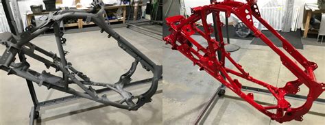 Cost To Sandblast And Powder Coat Motorcycle Frame