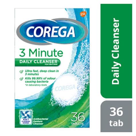 Corega Full Denture Cleanser Tablets 36s Reviews