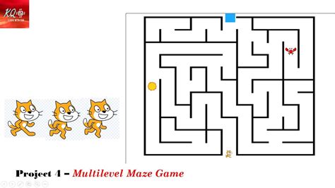 Project 4 Multi Level Maze Game In Scratch Maze Scratch Knowledgequotient Scratchgame