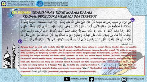 SATU HARI SATU HADITH