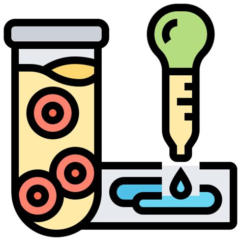 Blood Test Meticulous Lineal Color Icon