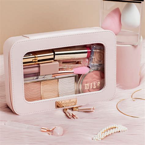 pink makeup case slmissglambeauty