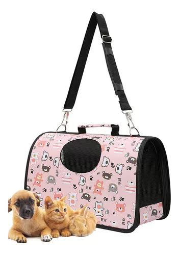 Mochila Bolsa Transportadora Mascota Perro Gato Portatil MercadoLibre