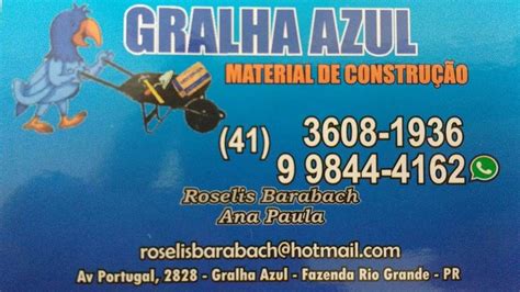Material De Construção Fazenda Rio Grande - Material De Construção Gralha Azul | Fazenda Rio Grande PR