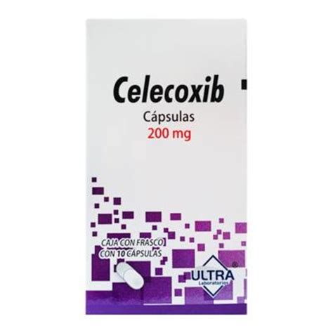 Celecoxib 200 Mg 10 Cápsulas Walmart