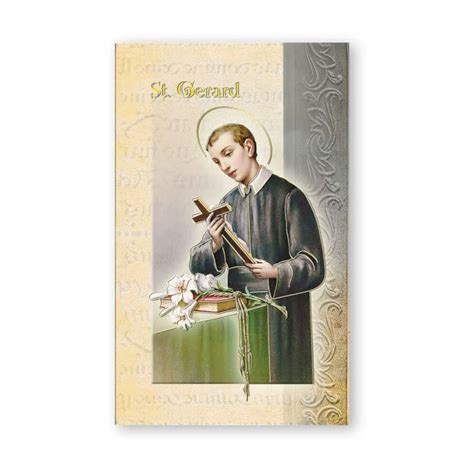 Saint Biography Folder St Gerard Reilly S Church Supply Gift