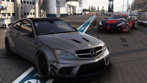 Mercedes Benz C63 Black Series Libertywalk 2014 Add On Template