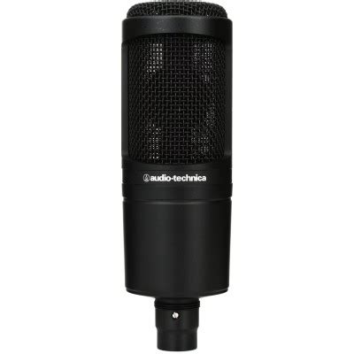 Audio-Technica AT2020 Cardioid Condenser Studio XLR Microphone - MINDZ ...