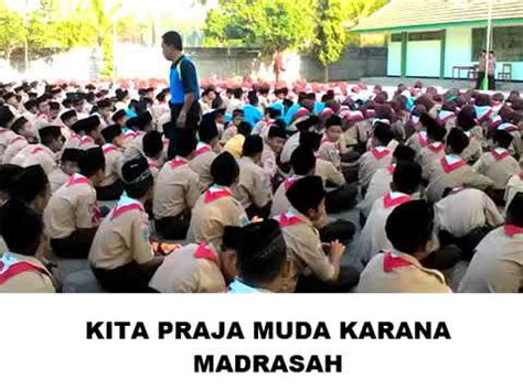 Mars Jayalah Pramuka Madrasah YouTube