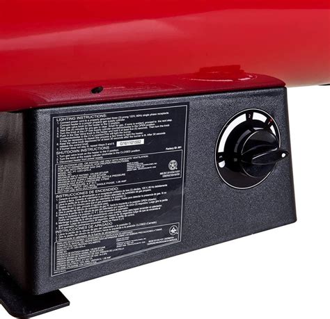 Pro Temp Propane Heater Red Black Xihlva