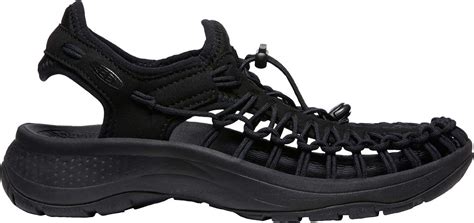 keen womens uneek  cord sandals blackblack  walmartcom