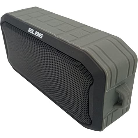 Elbe Alt G Tws Altavoz Port Til Bluetooth Resistente Al Agua W Gris