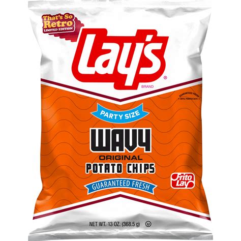 Lays Wavy Party Size Original Potato Chips Smartlabel™