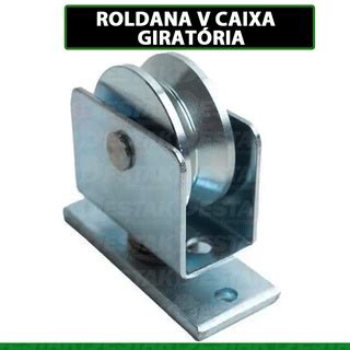 Roldana Port O Polia Canal H U V Rolamento E Bucha