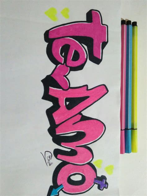 Graffitis Que Digan Te Amo Para Dibujar 10++ Images Result | Koltelo