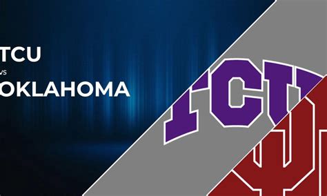 How To Watch Oklahoma Sooners Vs Tcu Horned Frogs Live Stream Info