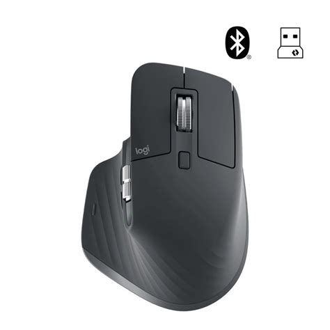 Mouse Logitech Mx Master 3 InalÁmbrico Black Silver 910 005647