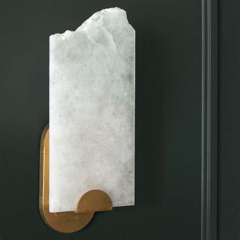 Regina Andrew Jonah Alabaster Wall Sconce Paynes Gray