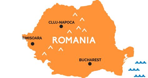 Map of Romania | RailPass.com