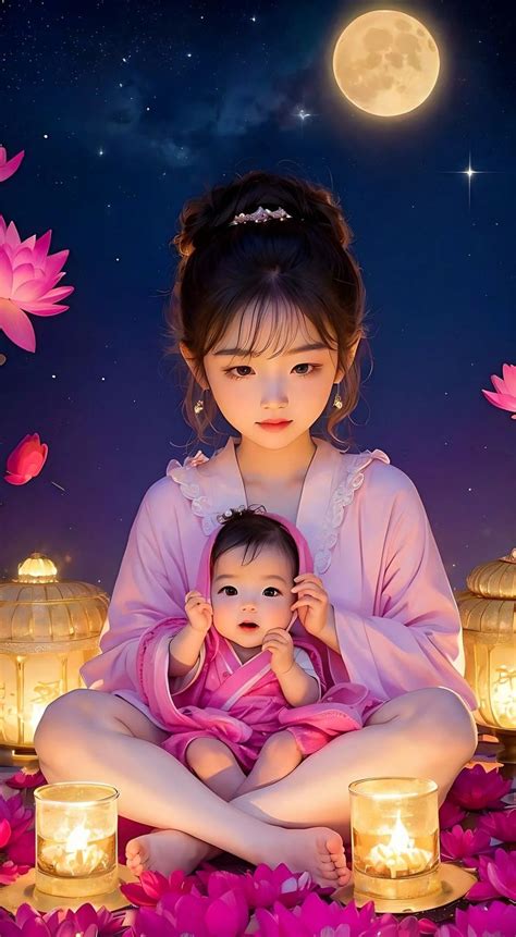 Ghim của Thu Bùi trên Em bé Và Hoa sen | Tranh thần tiên, Hình ảnh, Phật