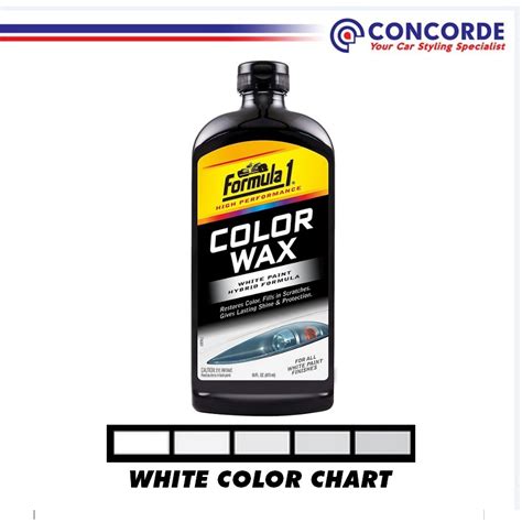 Concorde Formula Color Wax White Nano Polymer Formula Floz Ml